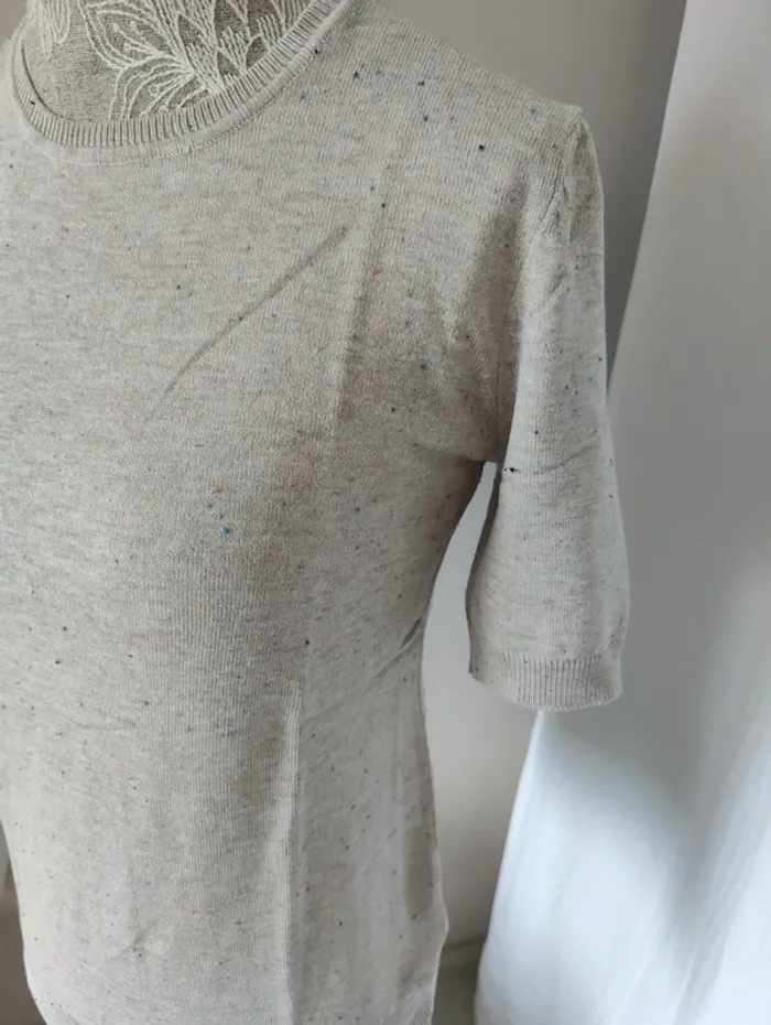 Tee-shirt beige - photo numéro 3