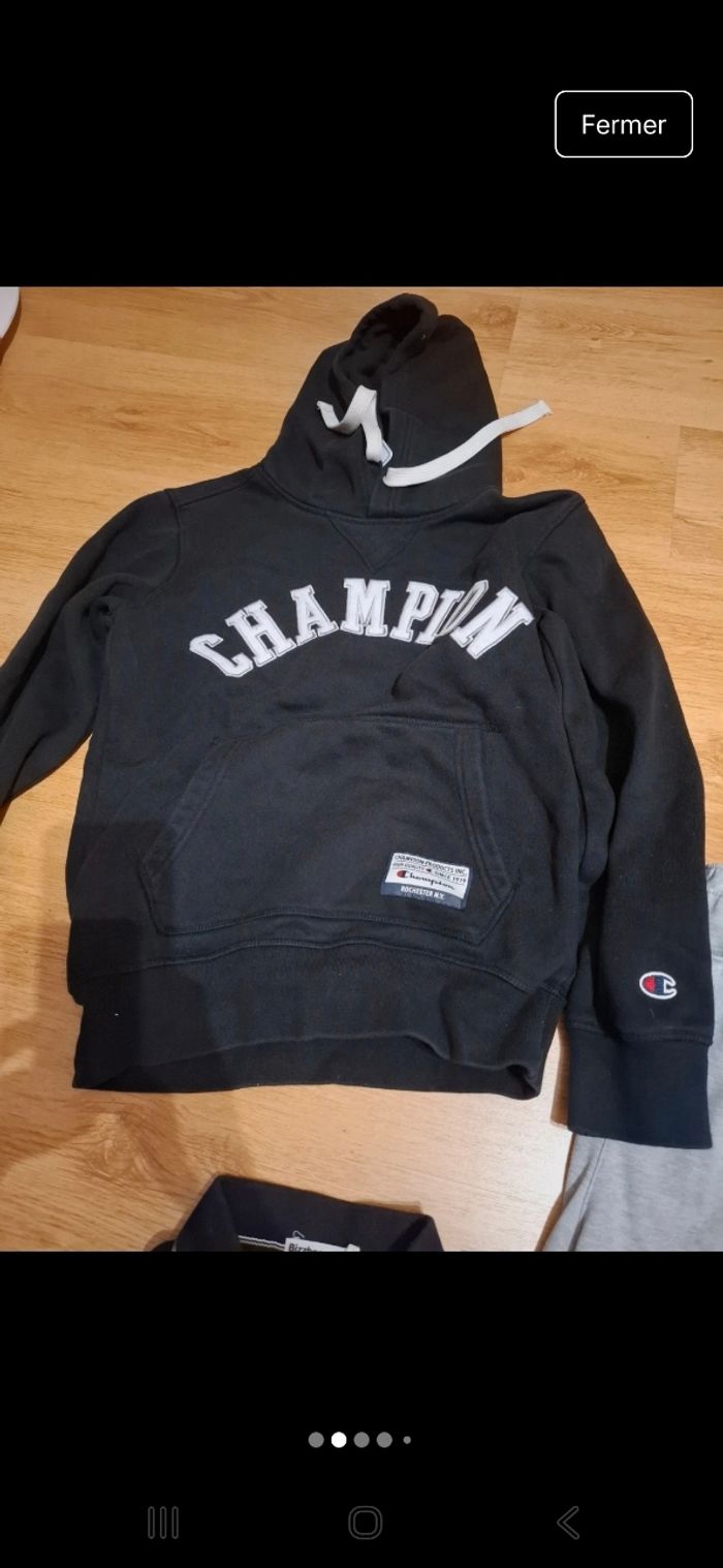 Lot xs/16 ans champion the north face... - photo numéro 2