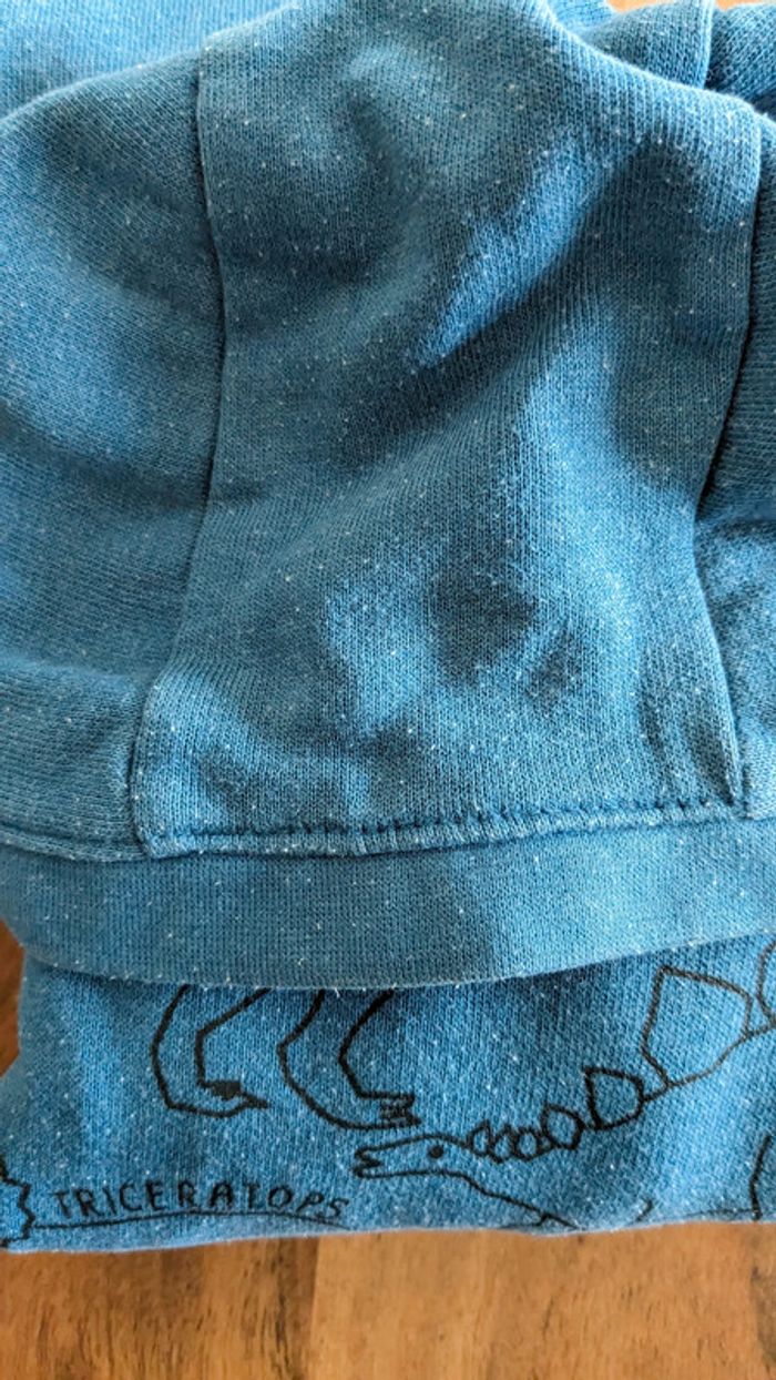 Sweat à capuche bleu Vertbaudet 6 ans - photo numéro 5