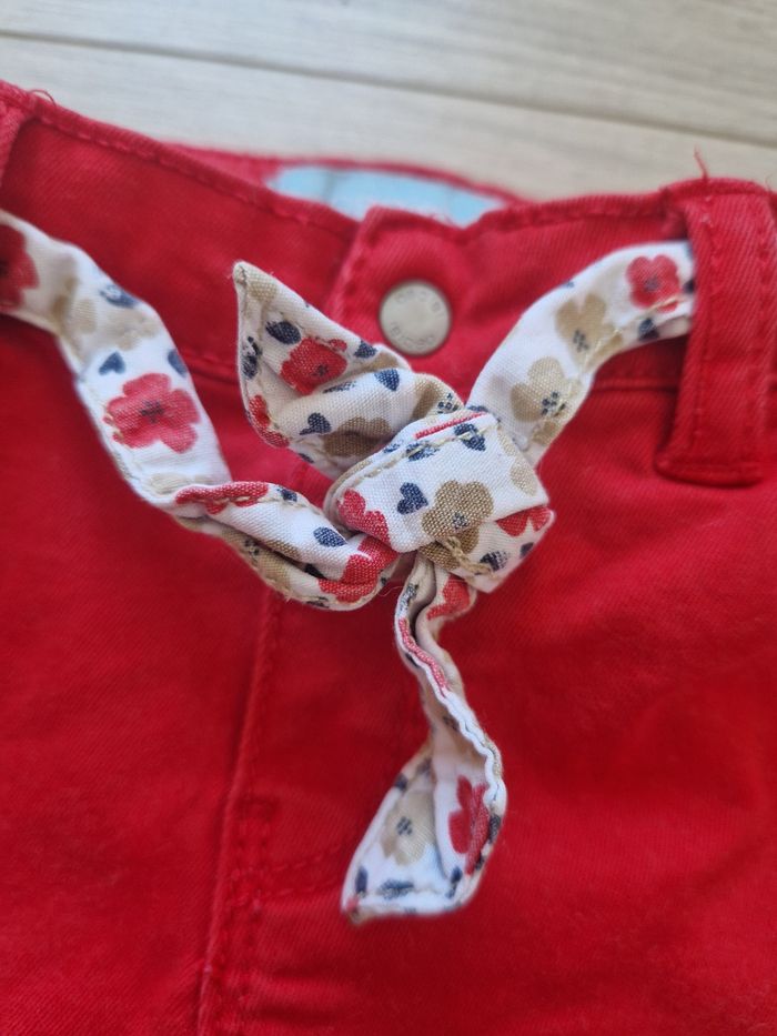Pantalon bébé fille Obaibi 6 mois - photo numéro 2