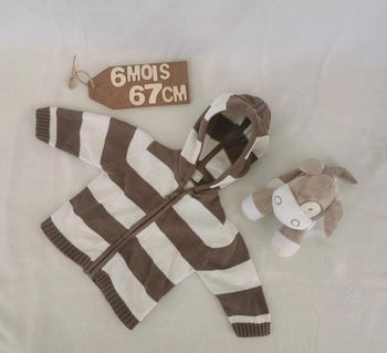 Gilet 👣 dpam, 6mois