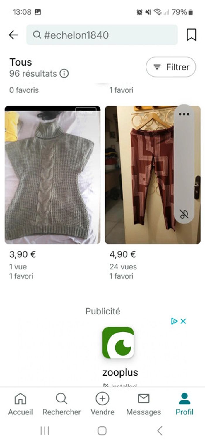 Lot de 40 vêtements taille 40 - photo numéro 2