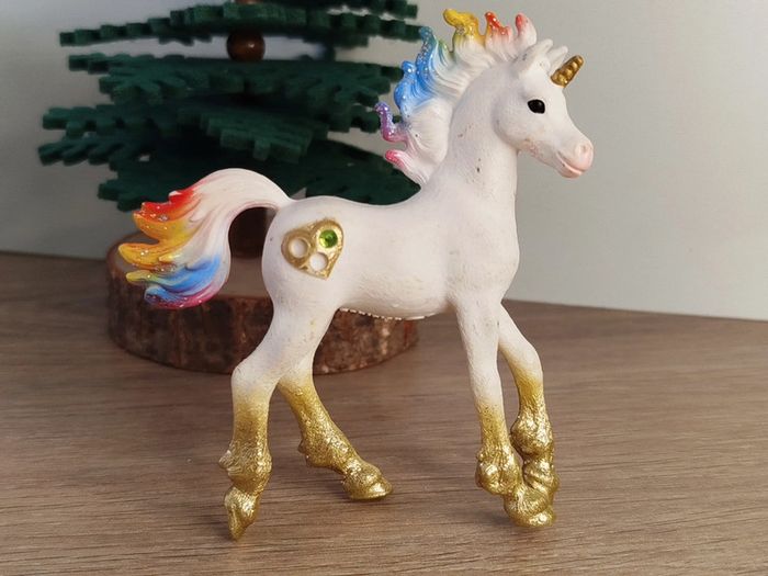 Schleich Figurine Animal imaginaire Bayala jeune licorne - photo numéro 2