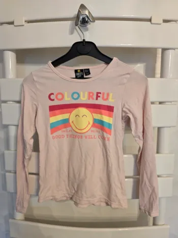 Tee-shirt rose smiley Orchestra