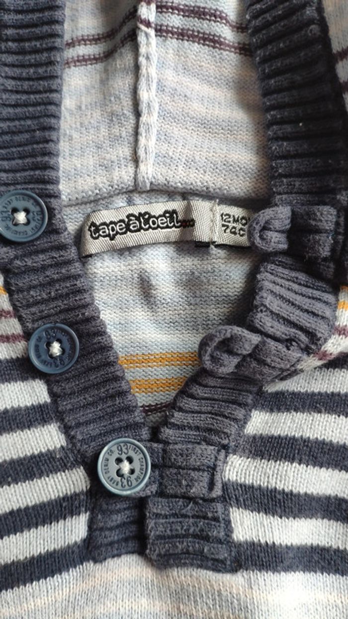 Lot de 2 pulls en 12 mois - photo numéro 2