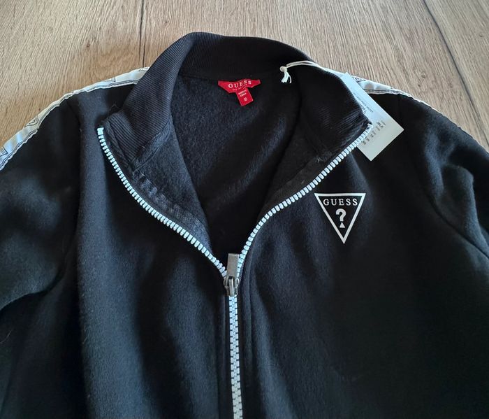 Cardigan noir guess taille 10 ans neuf avec étiquette - photo numéro 7