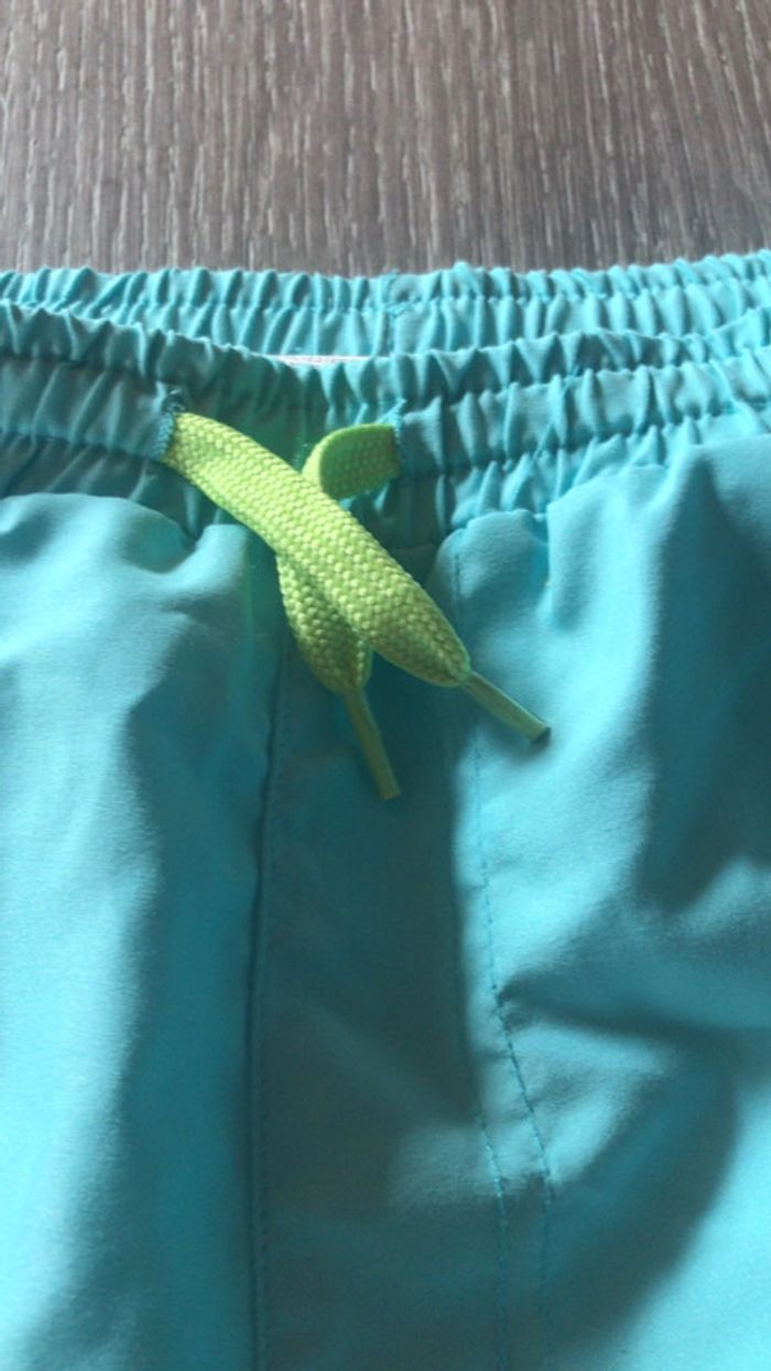 Short de bain taille 14 ans turquoise - photo numéro 3
