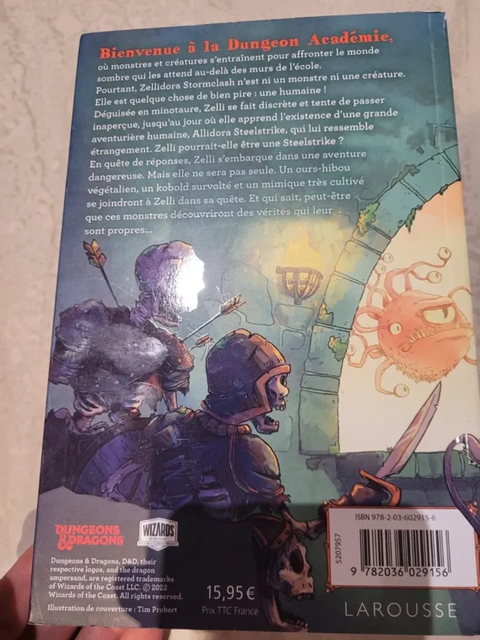 Livre dungeon académie tome 1 et 2 - photo numéro 2