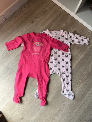 Lot pyjama 6 mois