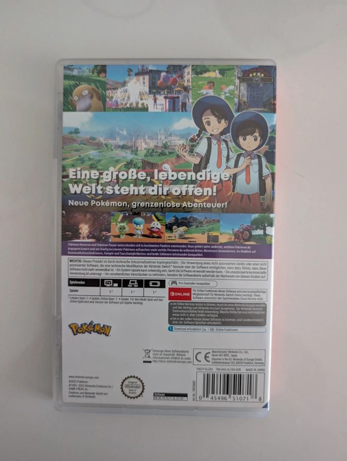 Pokémon Écarlate Switch - photo numéro 2