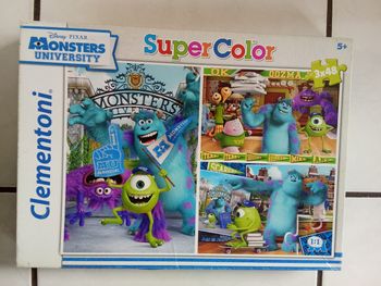 Puzzle 3*48 pièces Monsters University 5 ans et +
