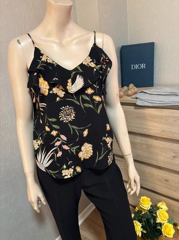 Débardeur à fleurs