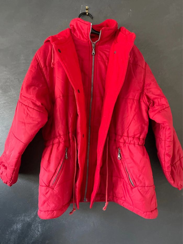Manteau rouge enfant - photo numéro 6