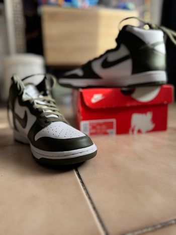 Nike Dunk high Retro kaki neuve