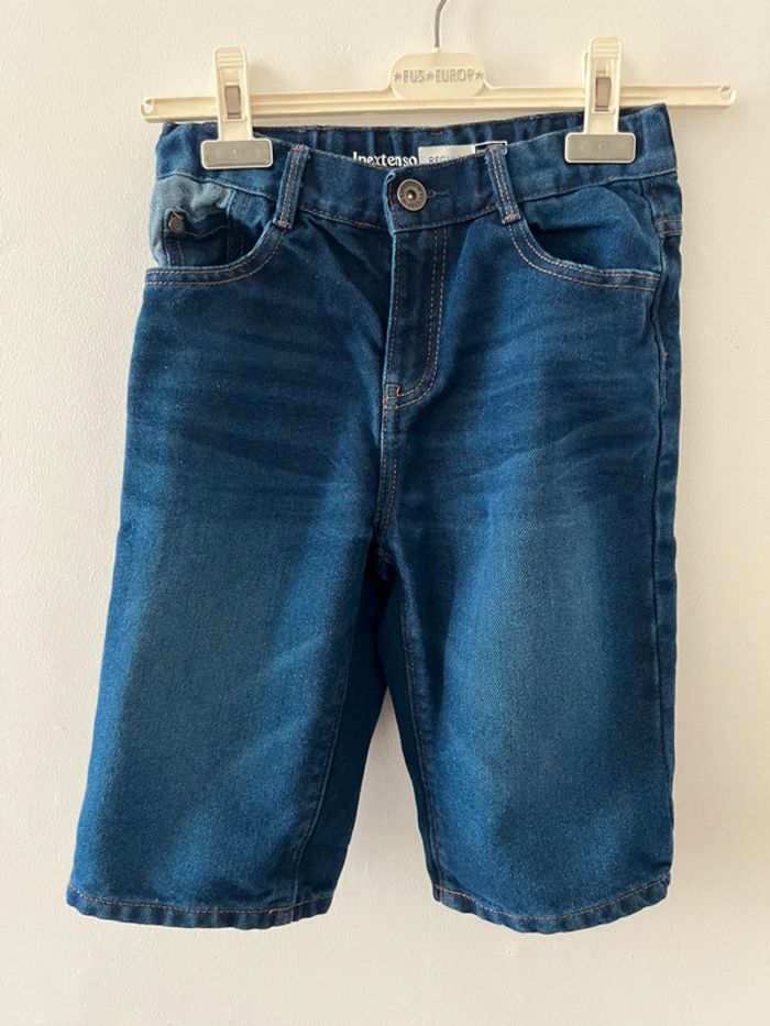 Short en jeans