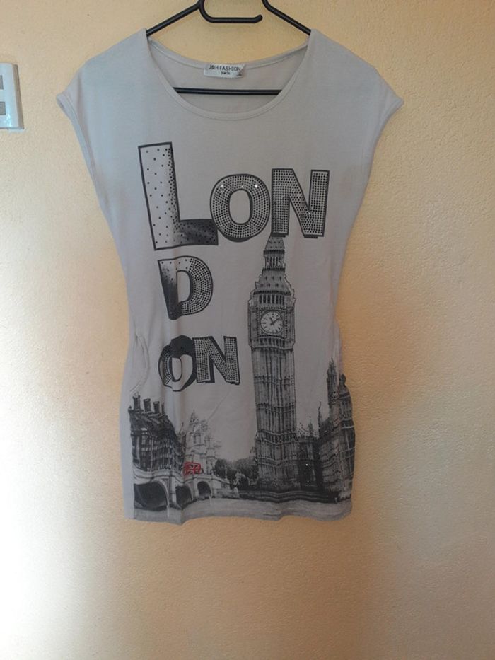 Tee shirt long ou tunique taille L/Xl