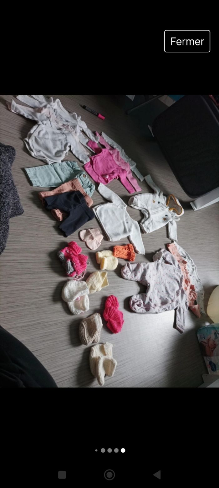 Vêtements 0/1m fille - photo numéro 9