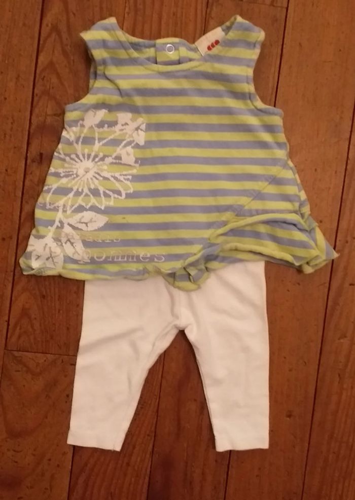 Ensemble Tunique et Legging - 3 Pommes