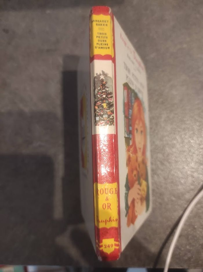 Trois petits ours pleins d'amour Margaret J. Baker - Rouge et Or Dauphine 1970 - photo numéro 2