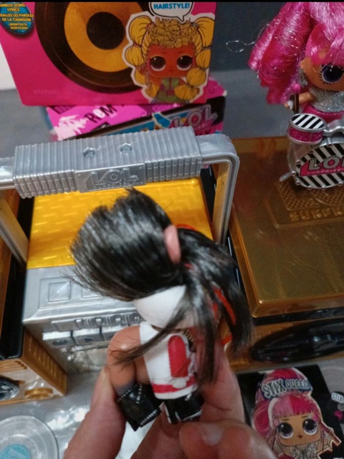 Lot de 3 Lol Surprise remix hairflip et pets - photo numéro 15