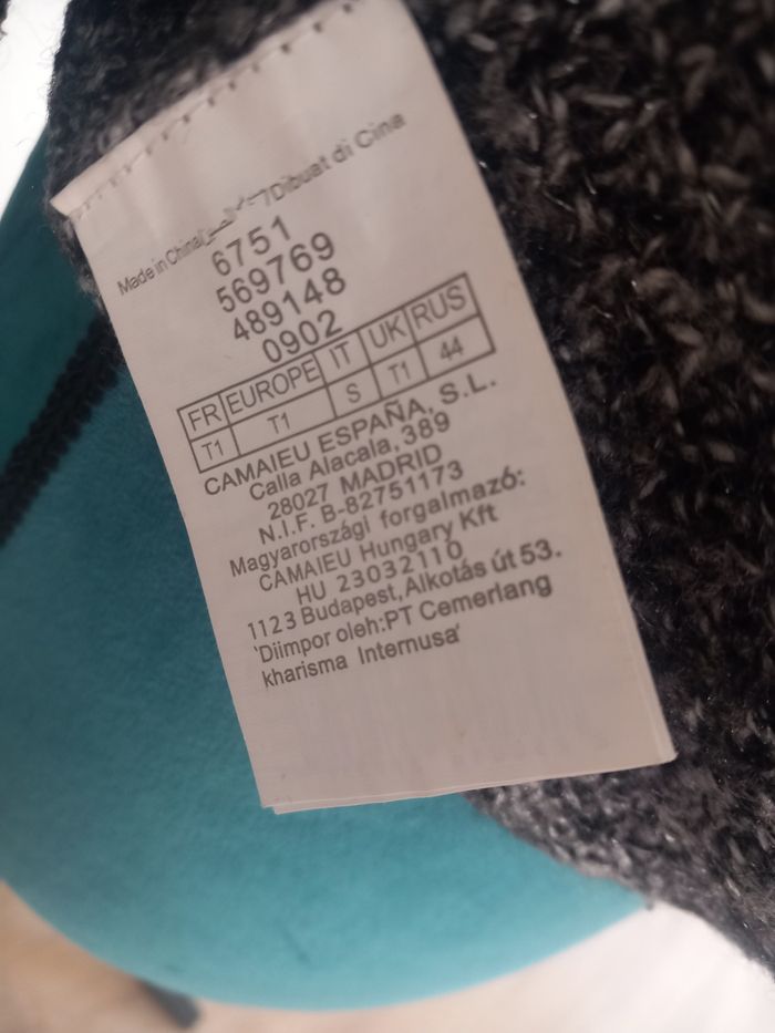 Pull tout doux brillant Camaieu taille S - photo numéro 5