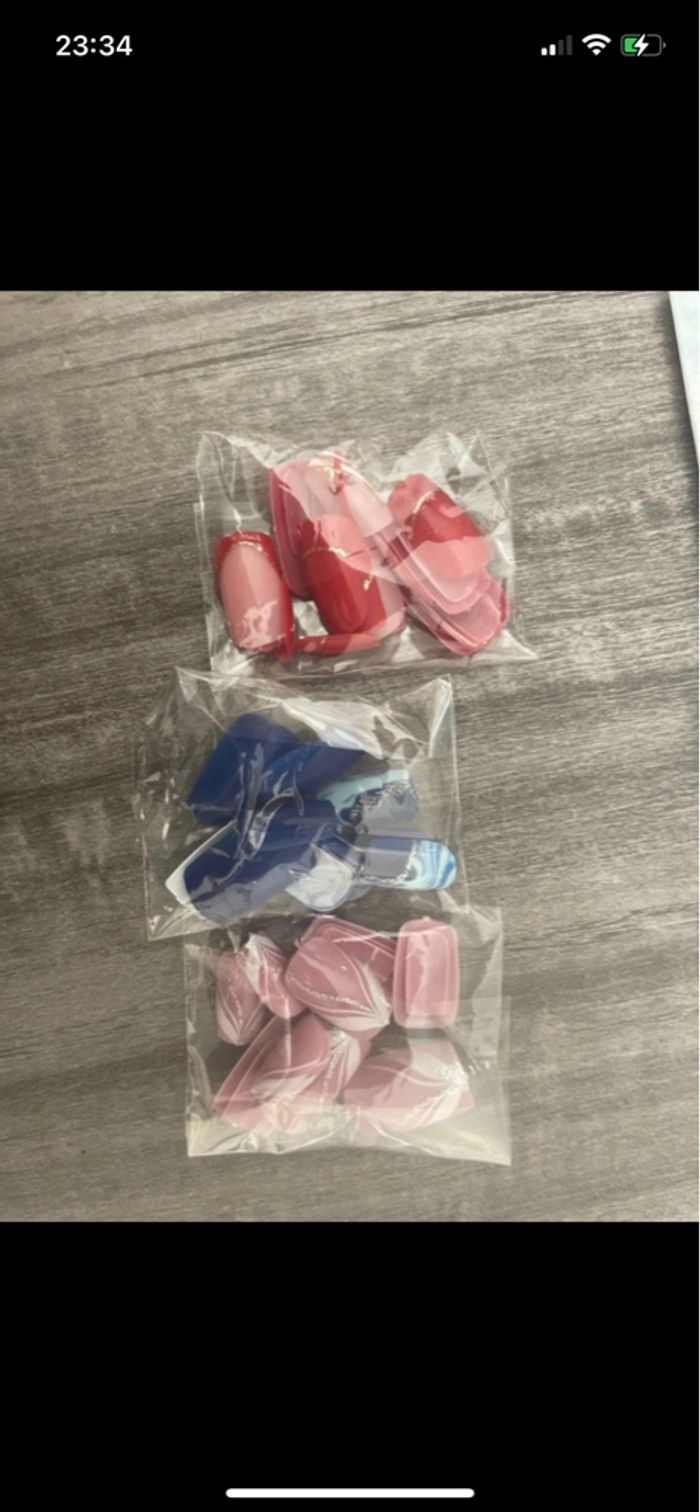 Lot faux ongles - photo numéro 2