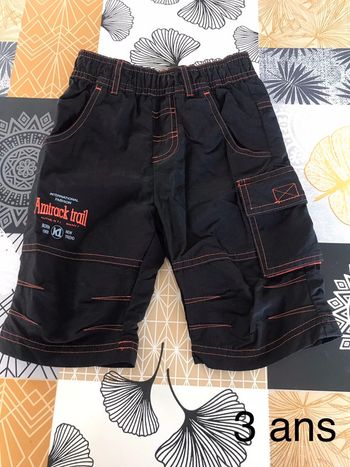 Short noir 3 ans