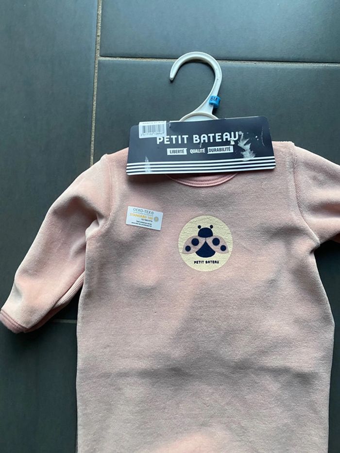 Pyjama bébé fille petit bateau 6 mois - photo numéro 2