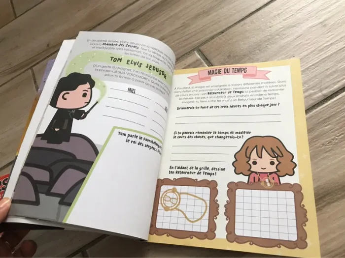 Livre Harry potter le Livre d'activités de Poudlard - photo numéro 5