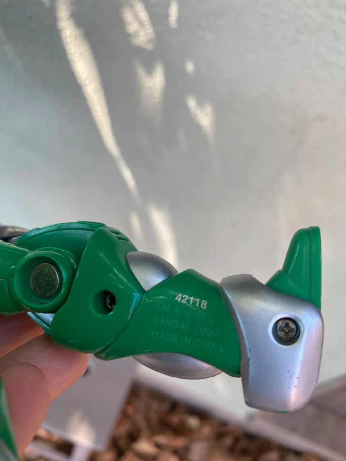 Figurine Power Rangers jungle fury vert - photo numéro 3