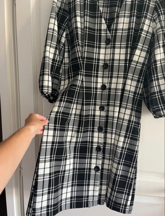 Robe à carreaux Mango - photo numéro 2