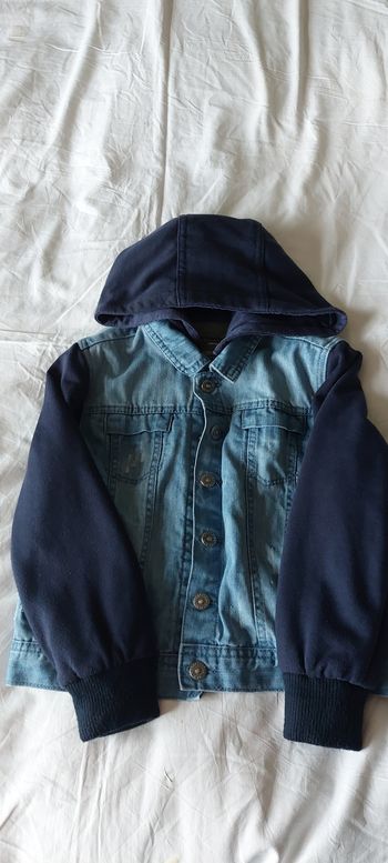 Veste en jeans matelassée