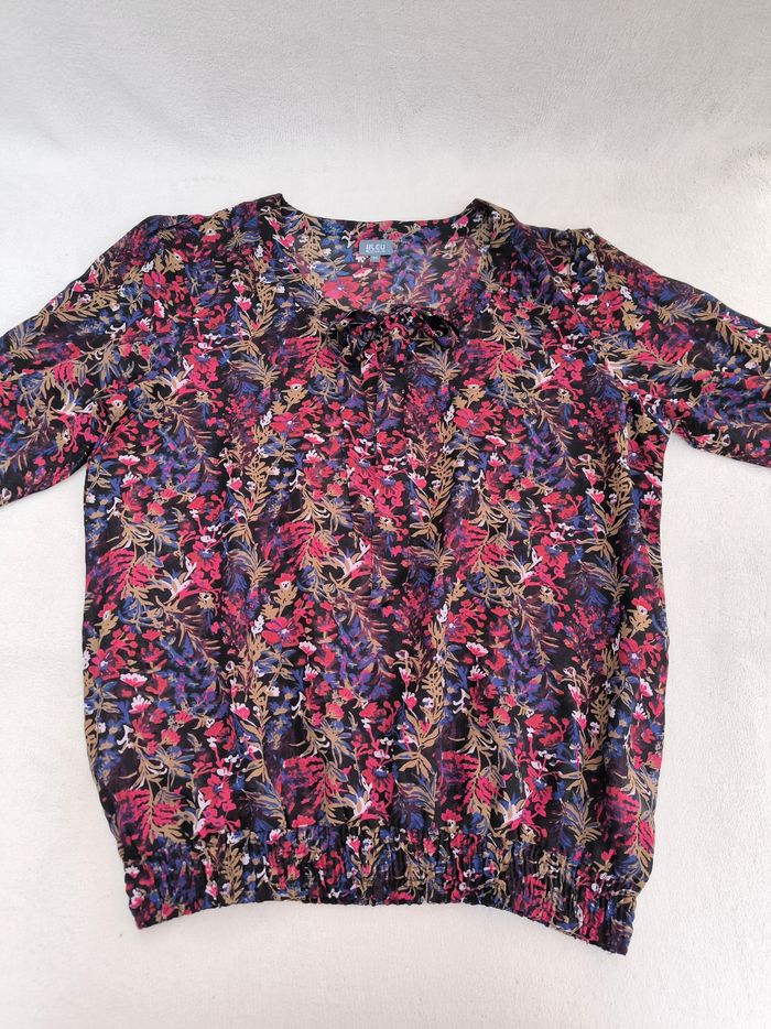 Blouse Bleu Bonheur 48 - photo numéro 3