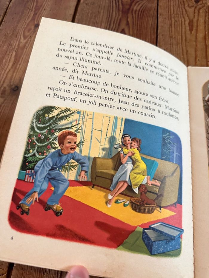 Livre ancien album Martine et les 4 saisons collection Farandole Casterman Delahaye Marlier cartonné - photo numéro 8
