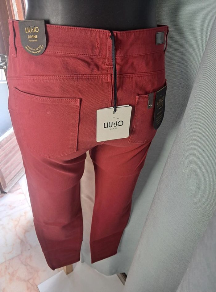 Liu Jo jean bordeau T.36/38 neuf - photo numéro 6