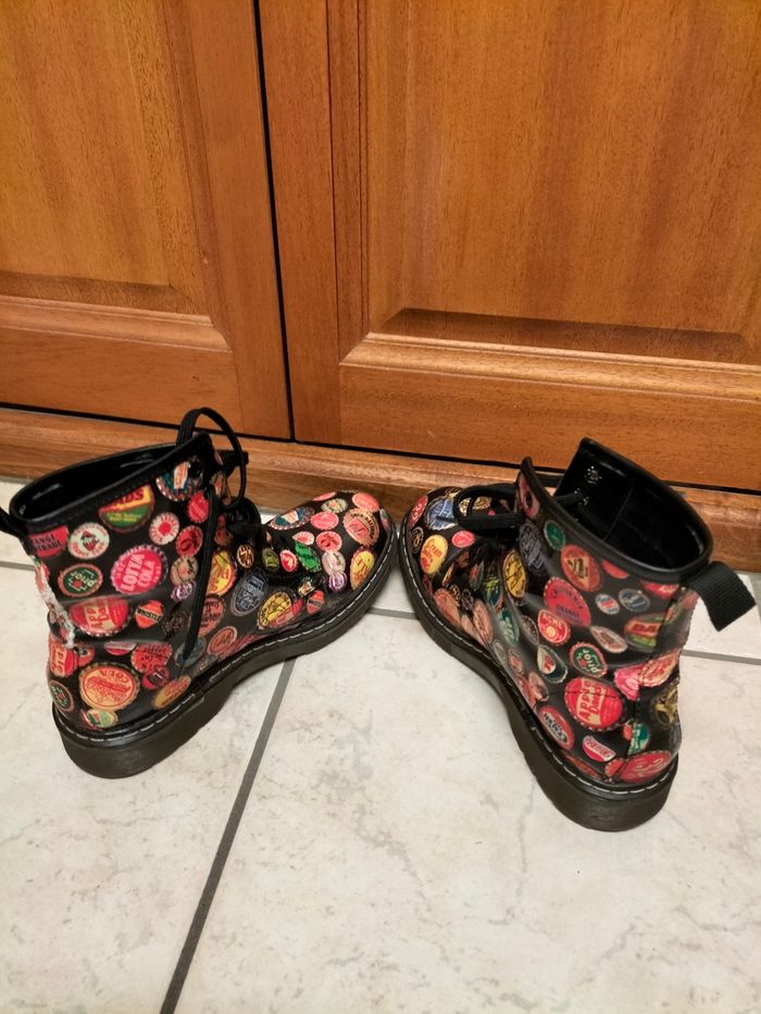 Chaussures montantes style doc Martens - photo numéro 4
