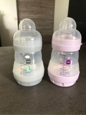 MAM - 2 biberons 160ml NEufs