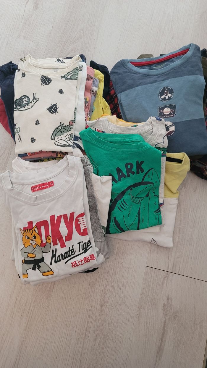 Lot t-shirt manches courtes - photo numéro 2