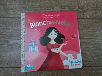 Livre puzzle blanche neige neuf