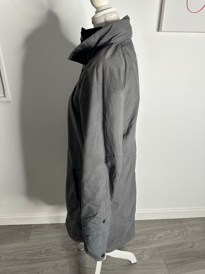 Parka doudoune grise et noire Blacksmith T40 L - photo numéro 2