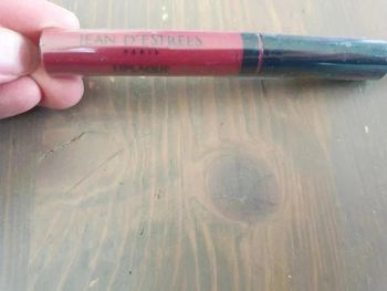 Liplaque rouge à lèvres gloss Jean d'Estrées neuf rouge