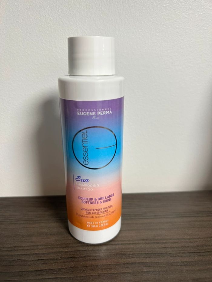 Shampooing cheveux exposés au soleil Eugène perma