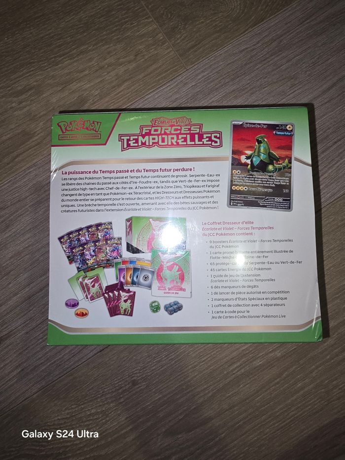 Pokemon etb coffret dresseur d'élite Forces temporelles ne - photo numéro 3
