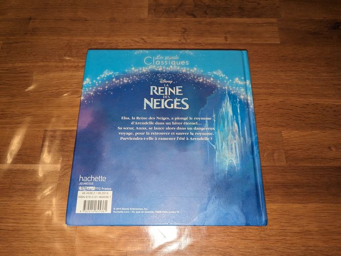 Livre La reine des neiges Disney - photo numéro 3