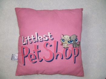 Littlest PetShop : coussin carré