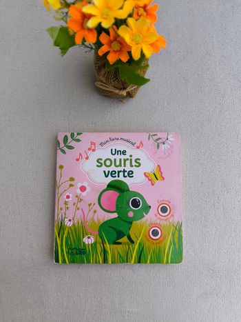 Livre sonore Une souris verte Lito