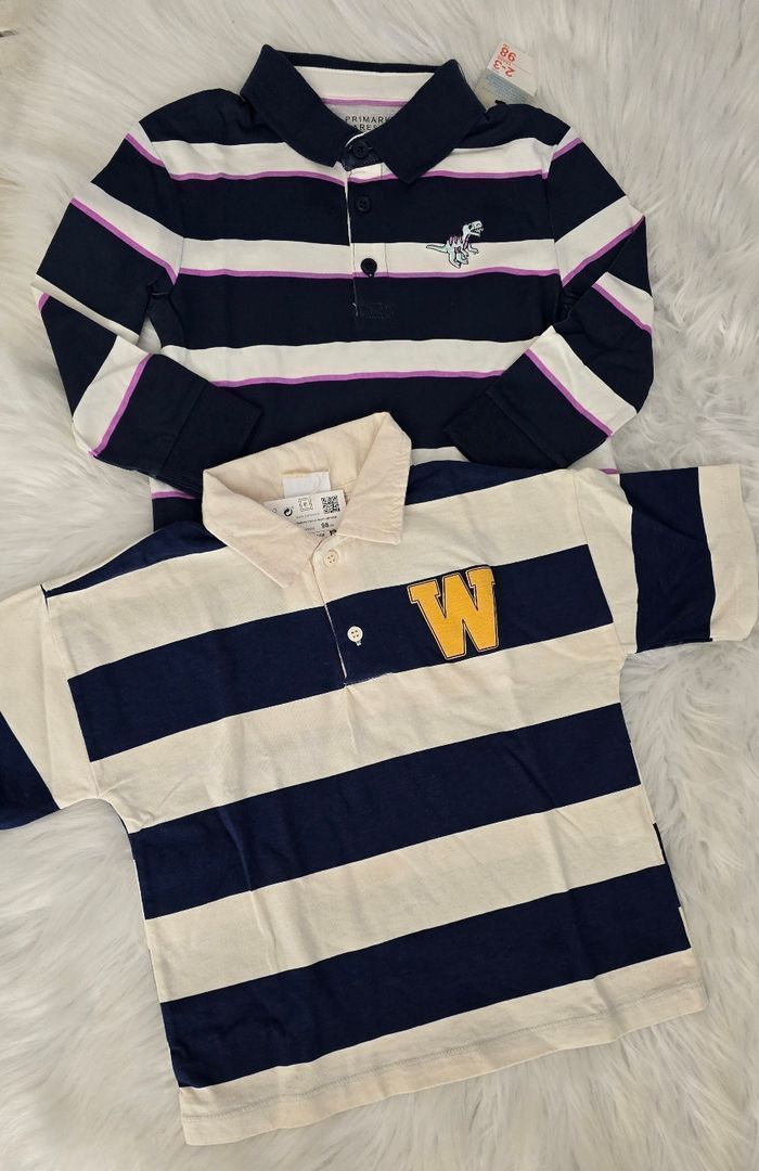 Neufs (non portés)😍🤩👍 polos mc et ml 3 ans garçon 💙😍👍