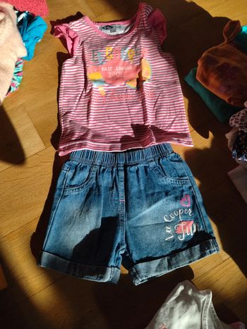 Ensemble short et t shirt lee cooper