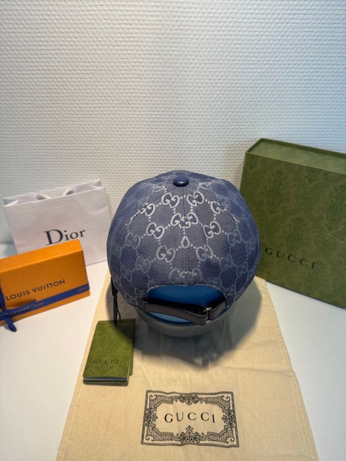 Casquette Gucci Dubai bleu - photo numéro 3
