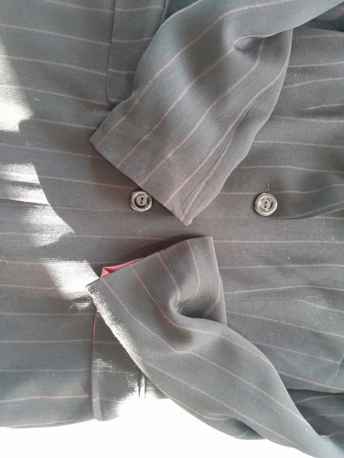Très belle veste longue caroll vintage taille 40 / 42 - photo numéro 10